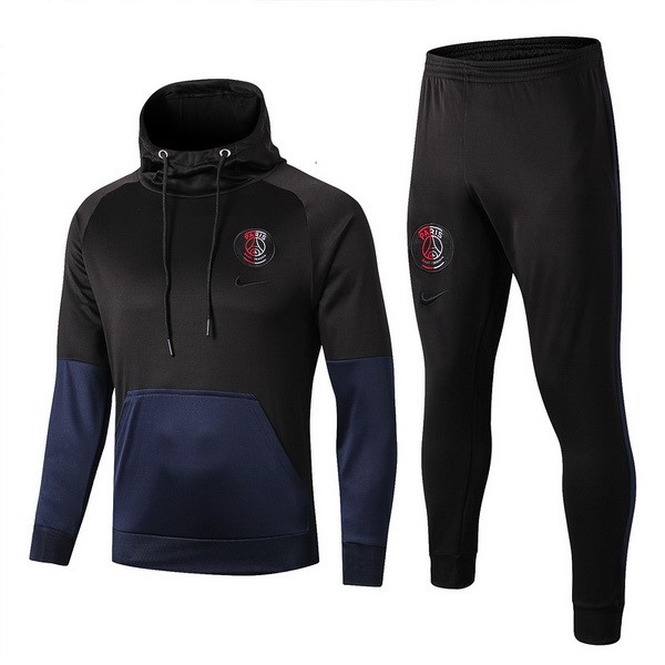 Survetement Football Paris Saint Germain 2019-20 Noir Bleu